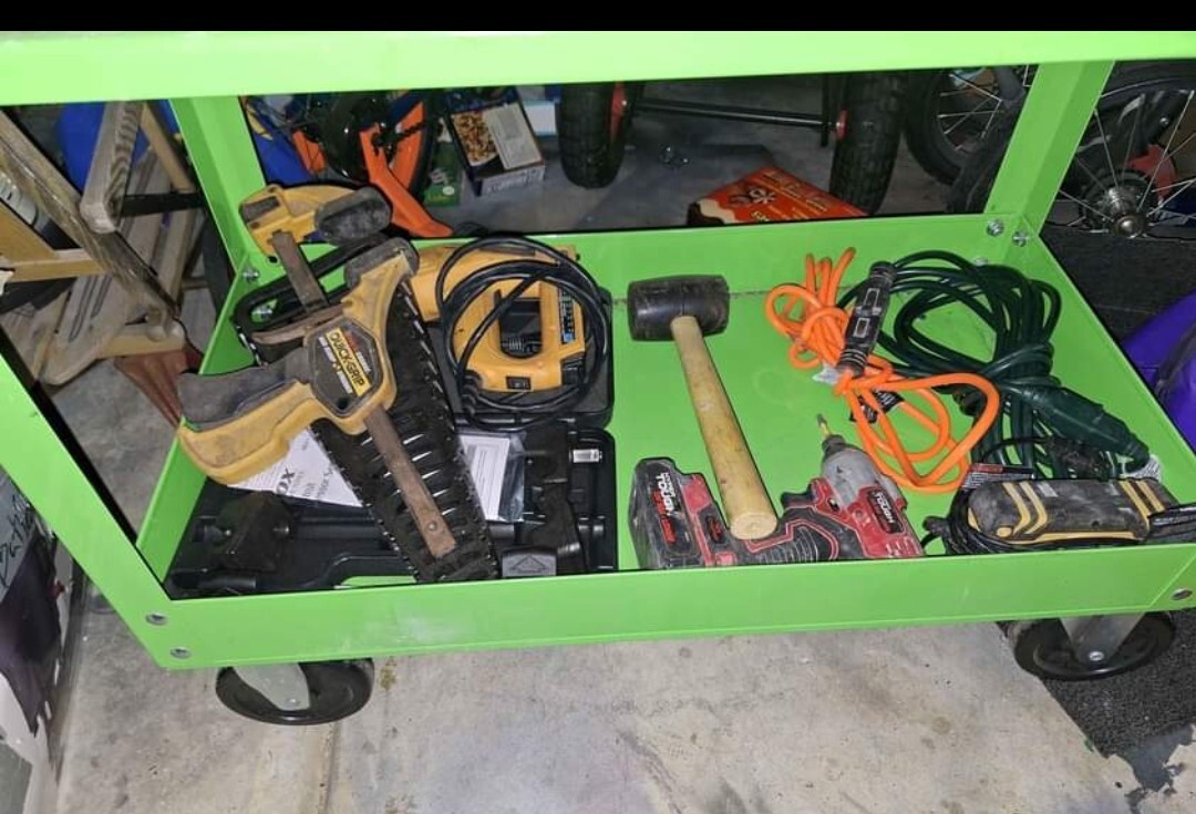 Complete ASE B-Tech Tool set with 5 drawer locking mobile box