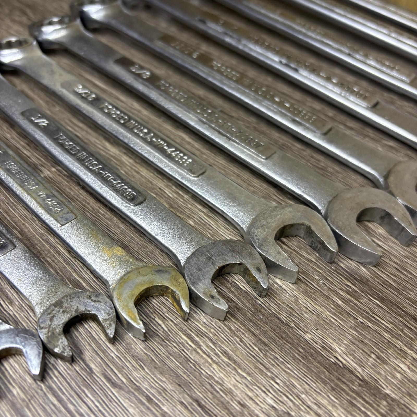 VTG Craftsman 13pc SAE 12pt Combination Wrench Set 1/4″ – 15/16″ -V- -VV- USA