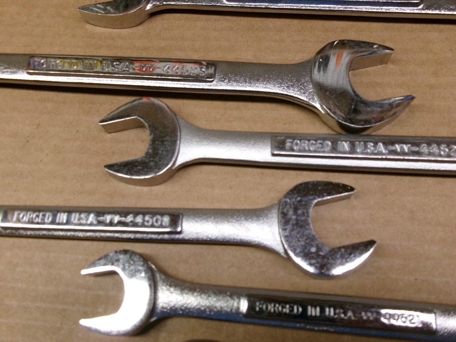 Craftsman USA 11-Piece Metric Double Open End Wrench Set 6-26 MM NOS
