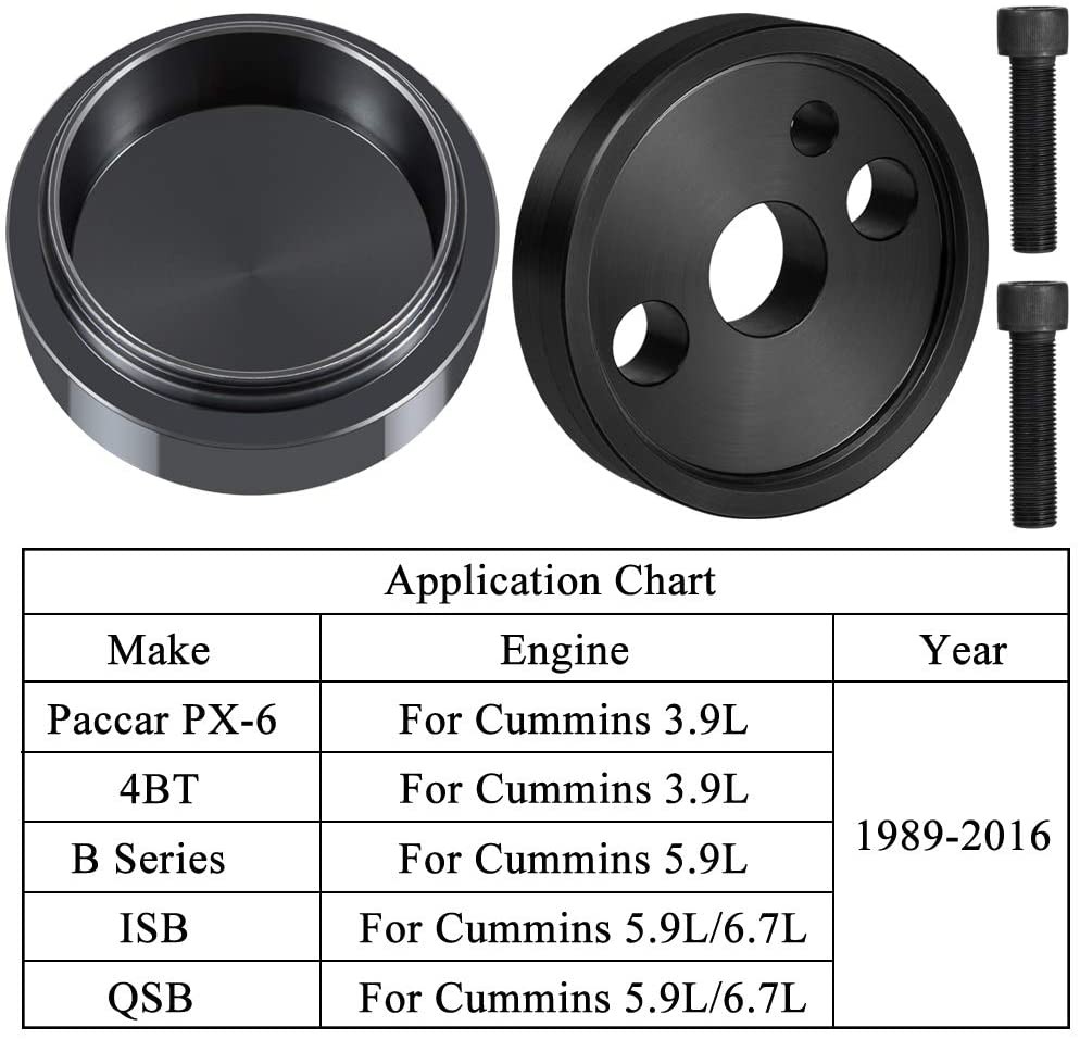 Front Crankshaft Seal & Wear Sleeve Install Tool Set for Cummins 3.9L 5.9L 6.7L