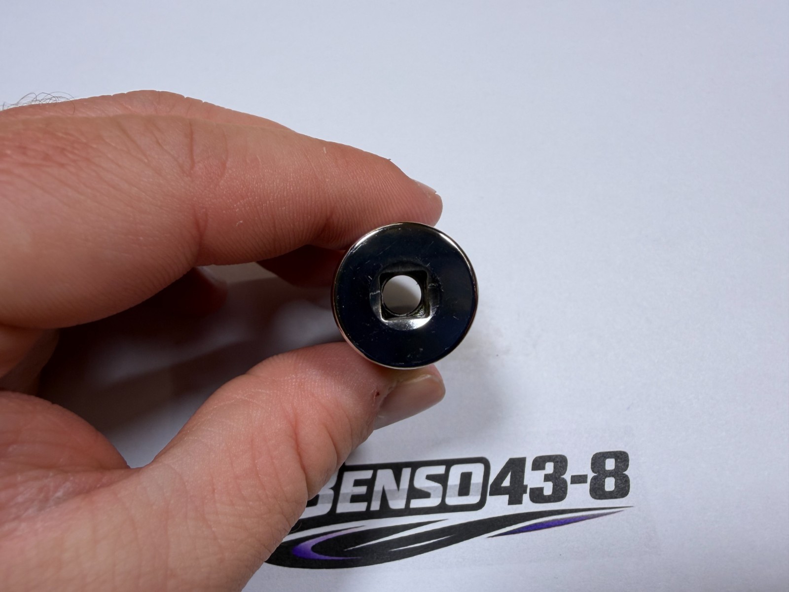 Snap-On Tools USA NEW 1/4″ Drive 5/8″ SAE 6pt Deep Chrome Socket STM20A