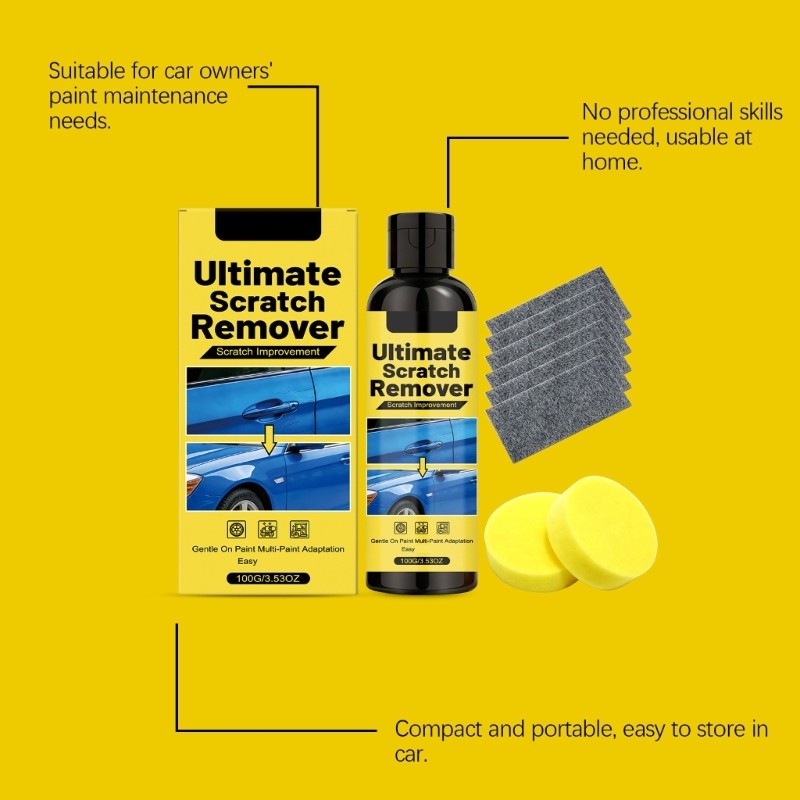 Cold Climate 100G Car Scratch Repair Paste for Deep Paint Care and Protection