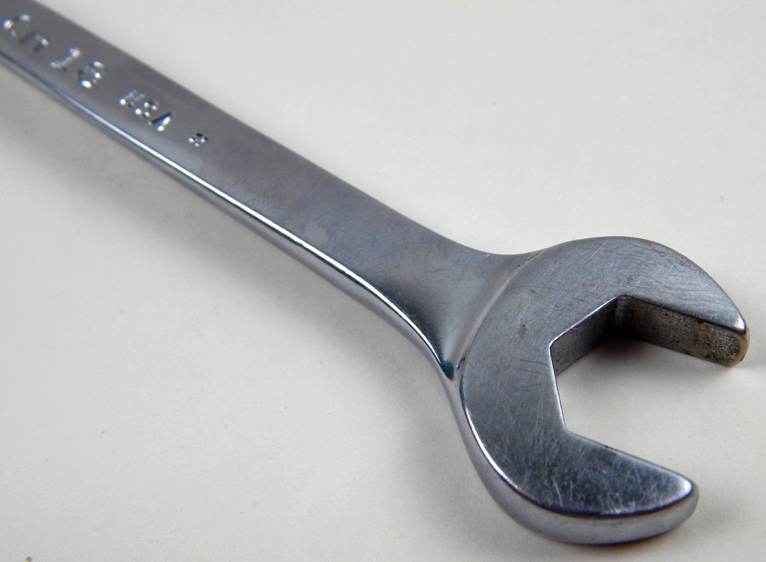 MAC Tools CH18 9/16″ SAE 6 Point Combination Wrench Full Polish Made in USA VGUC