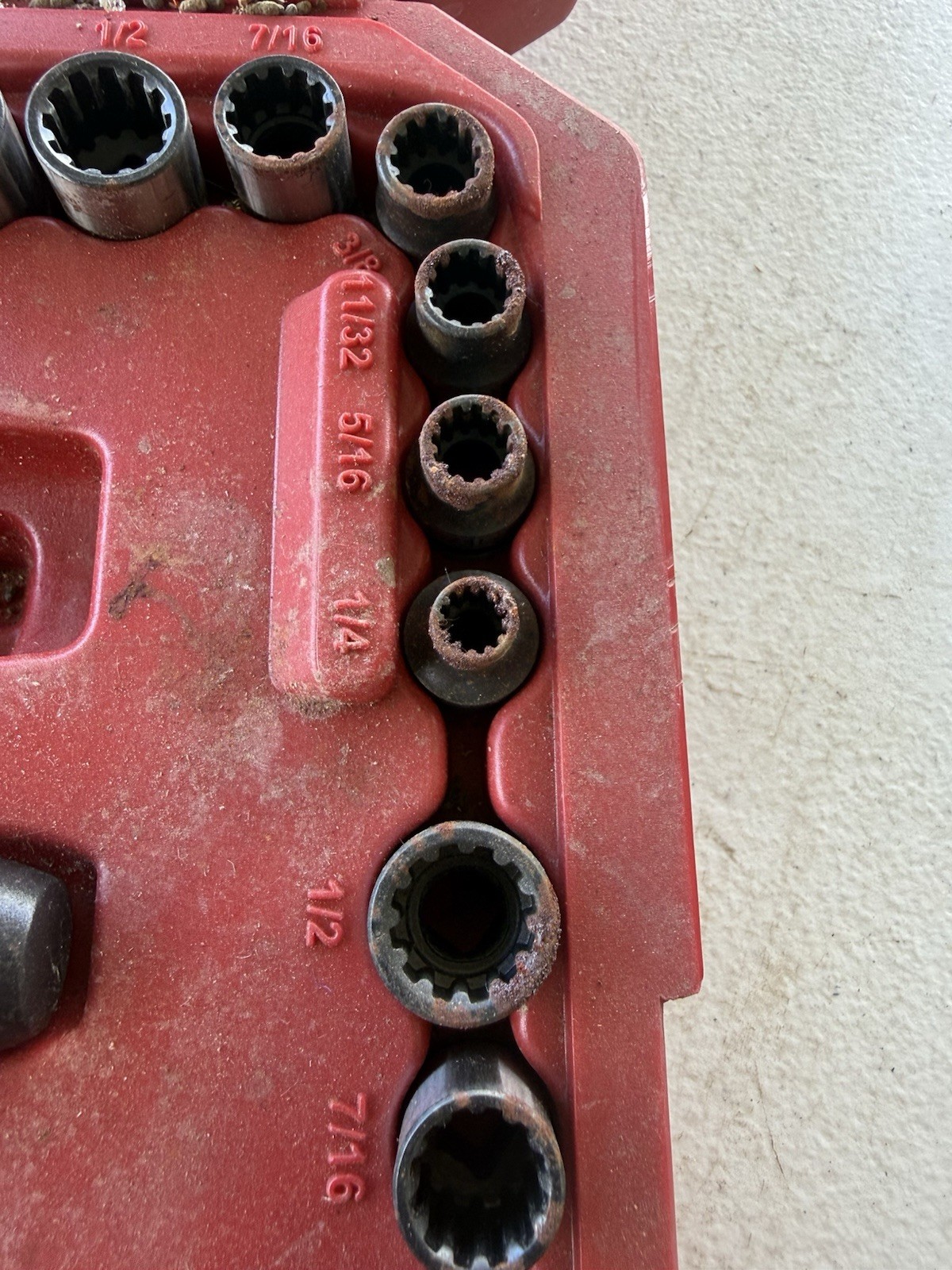 Craftsman Black Oxide Spline Drive Socket Set And Ratchets. 1/4 And 3/8