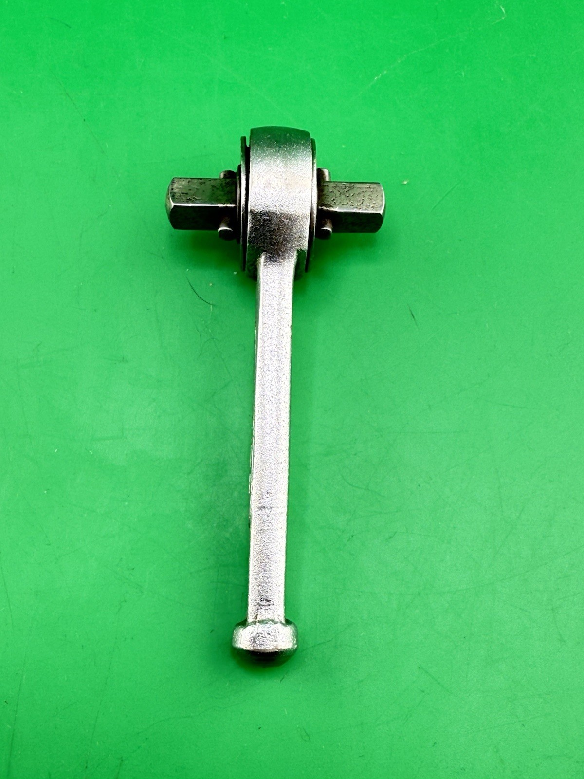 Very Rare! Hermes 1/4″ Inch Drive Sliding Square Ratchet Made In Germany NICE