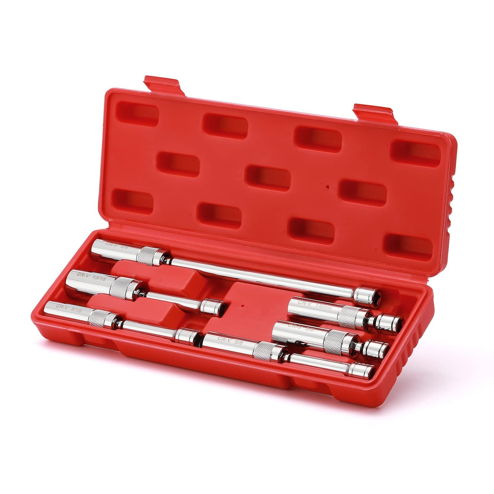 EMENTOL 6PCS 3/8″ Drive Magnetic (9/16-inch, 5/8-inch, 13/16-inch, 14mm)