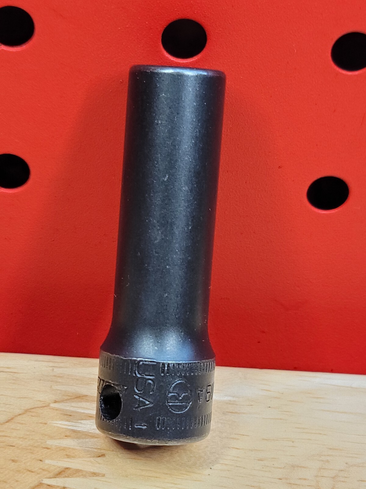 Snap-on SIMFM9A 9mm 3/8″ Drive Metric Deep 6 Point Impact Socket USA
