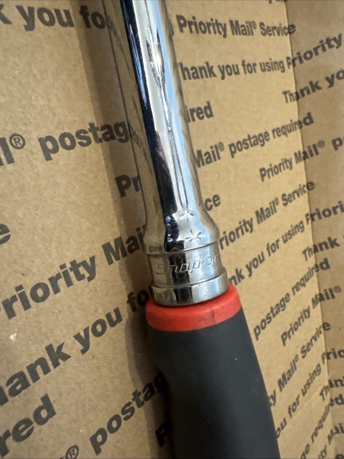 Snap On Tools SHBB24 1/2″ Drive 24″ Soft Grip Handle Breaker Bar RED