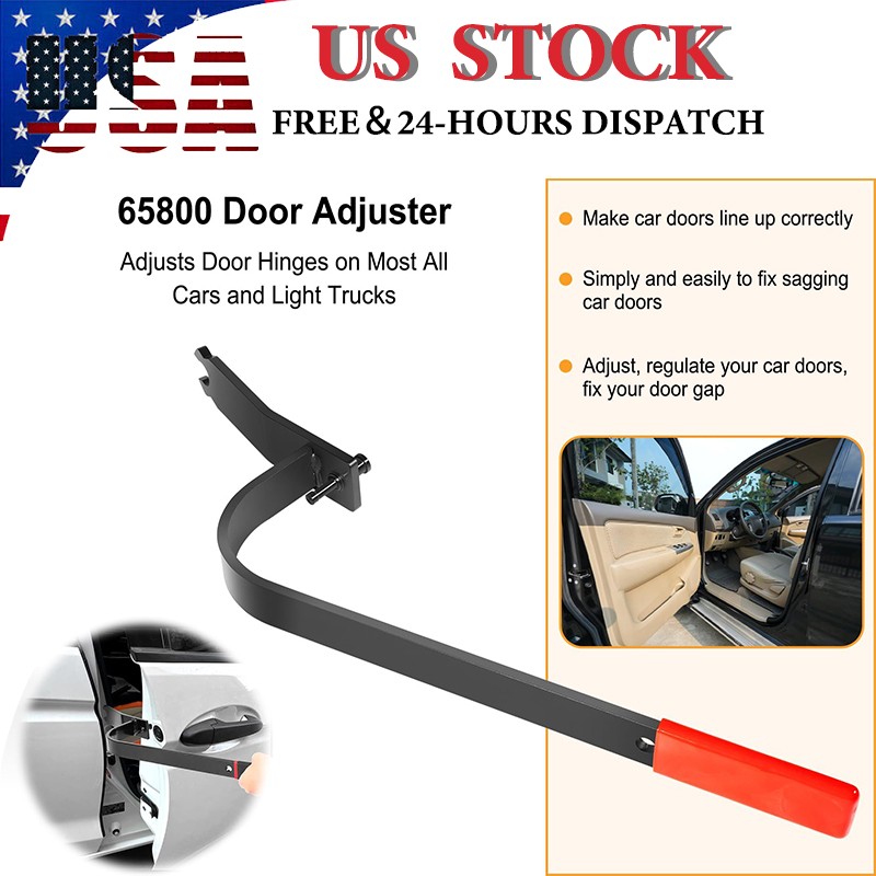 65800 Door Hinges Adjuster Tool Compatible with Most All Cars and Light Trucks