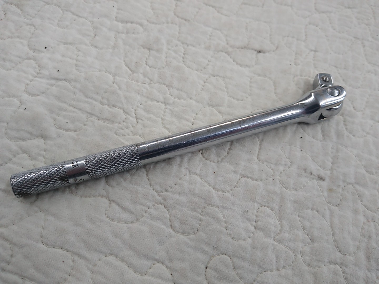 Snap-on FV10B 3/8″ Drive 7-7/8″ Long Flex Head Breaker Bar USA Made Vintage