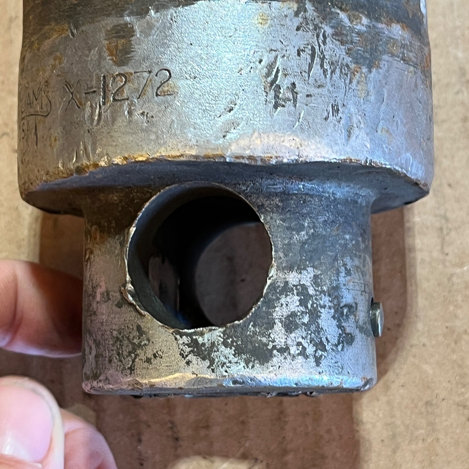Vintage Williams 2-1/4″ x 1 » Drive 12 Point Socket X-1272 Made in USA – C