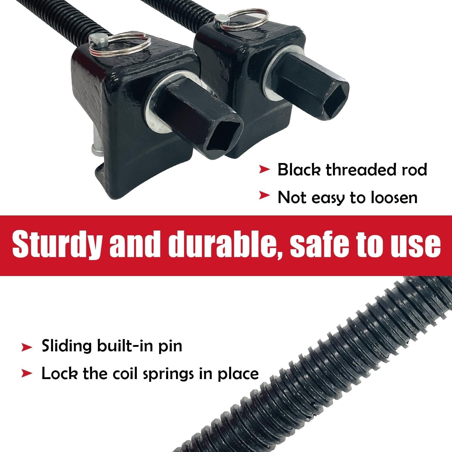 Strut Spring Compressor Tool Set, 11-1/2″ Heavy Duty, 2 Pack