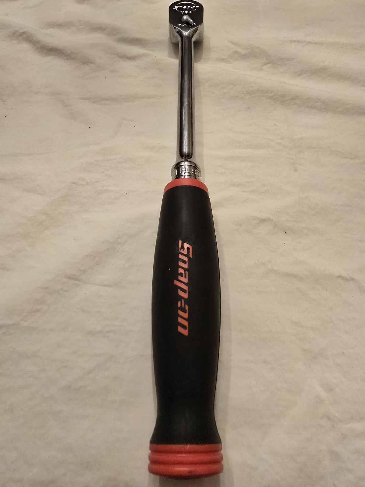Snap-on FHL80 3/8″ Drive Dual 80 Long Soft Grip Ratchet Red NEW!