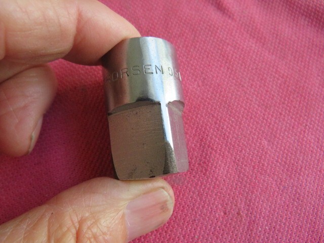 THORSEN 1/2″ female to 3/4″ male Drive Socket Adapter #95 A USA NICE