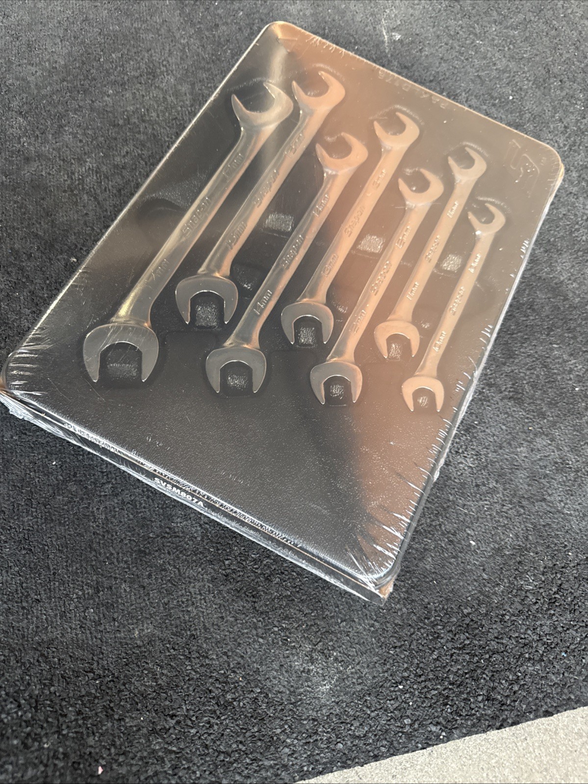 ForSnap On Tools NEW SVSM807A 7pc Metric Flank Drive Plus 4 Way Angle Wrench Set