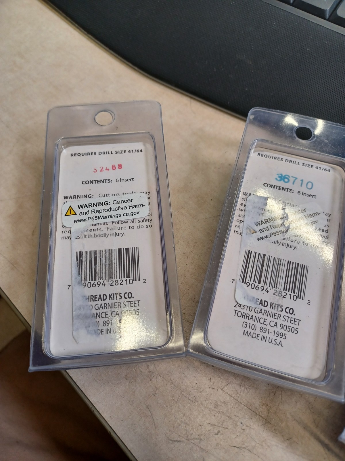 Lot Of 3 Perma-Coil Repair Inserts 208-210 5/8-18