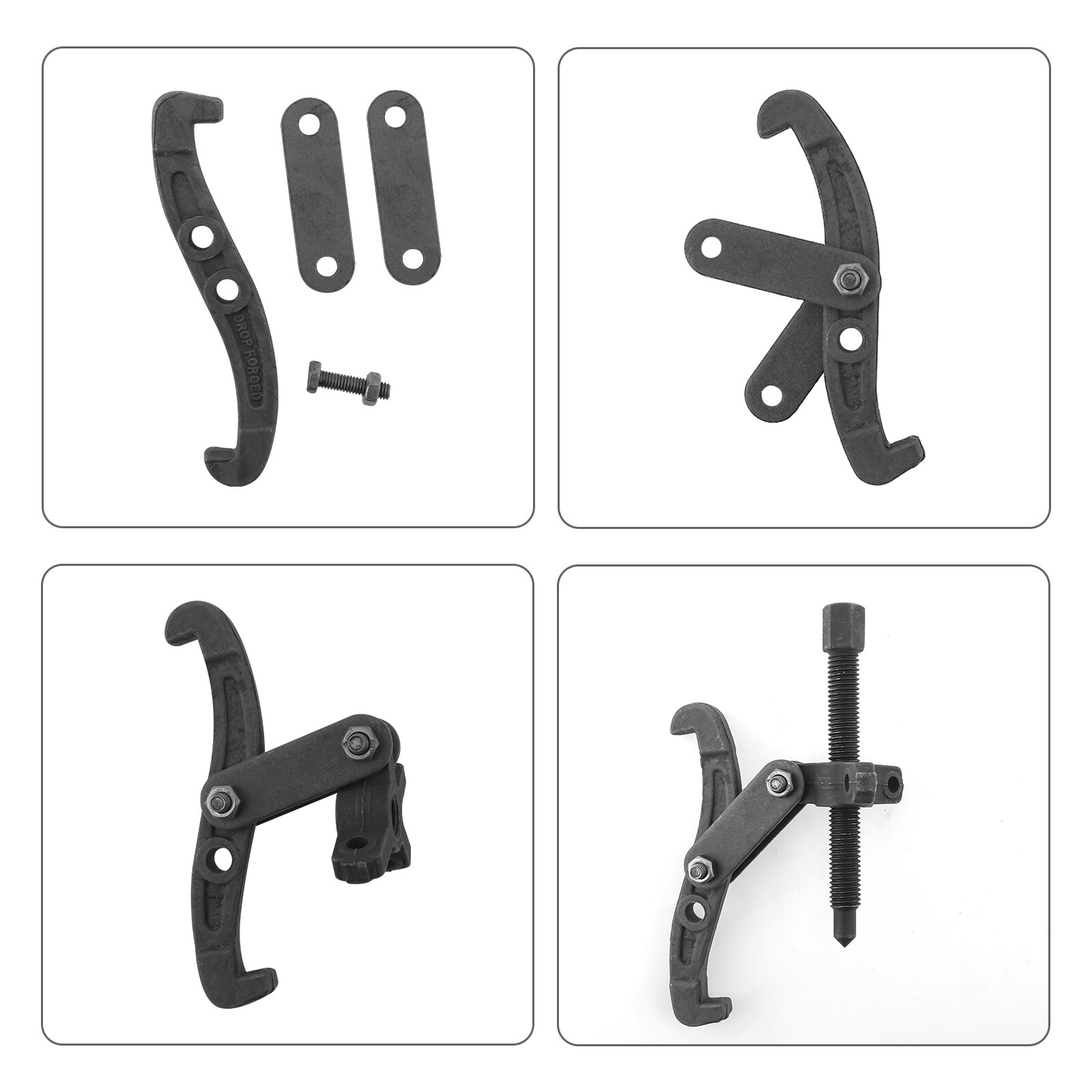 4-Inch 3-Jaw Gear Puller, Removal Tool for Gears, Pulleys Bearings and Flywheel