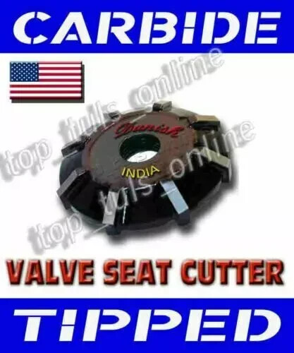 VALVE SEAT CUTTER SET CARBIDE TIPPED 40 FOR CHEVY,FORD.GMC,CATERPILLAR,KOMTSU