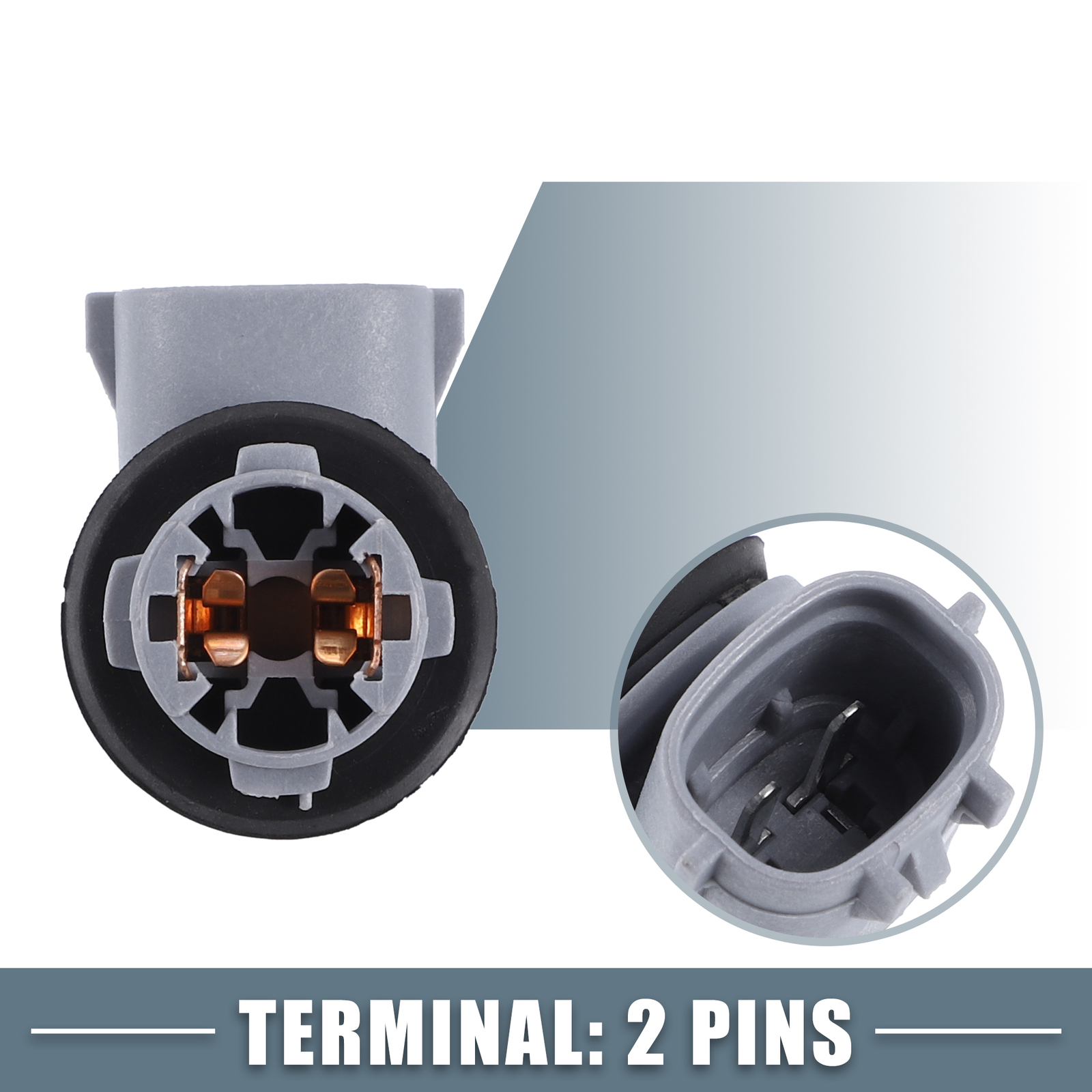 2pcs Rear License Plate Light Socket 90075-60005 for Lexus GS350 RX350 RX400h