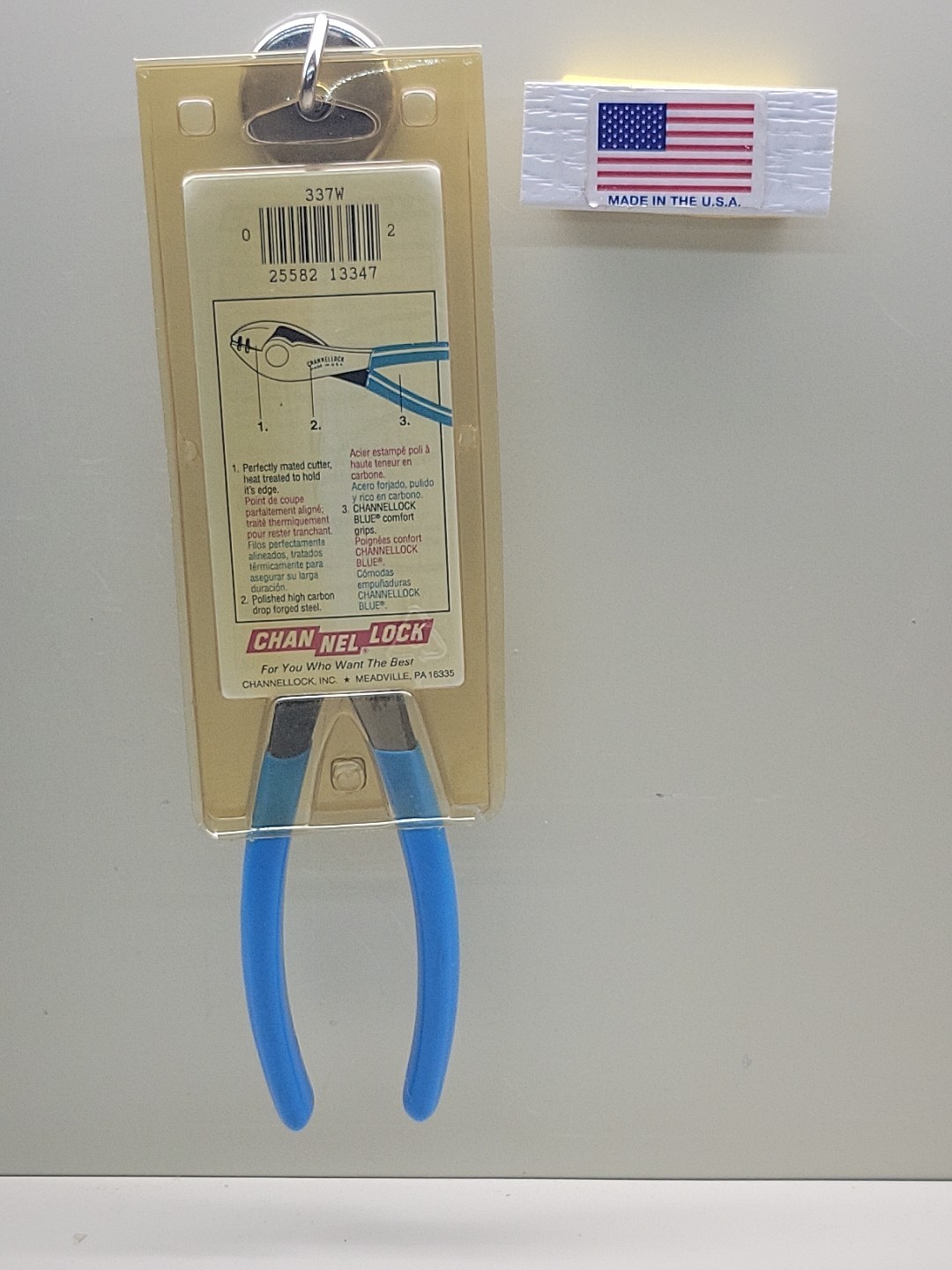 Channellock 337W Cutting Plier Stripper 12 & 14 Wire NOS USA