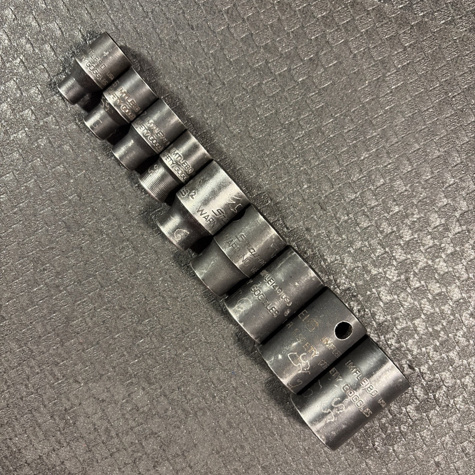 9 Snap-On Impact Socket 1/4”-3/8″ Drive E5 6 7 8 &E10 12 14 16 18 Shallow E TORX