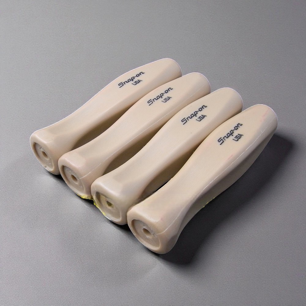 Snap-on mini grip set of 4 TAN 3.5mm Unused JP