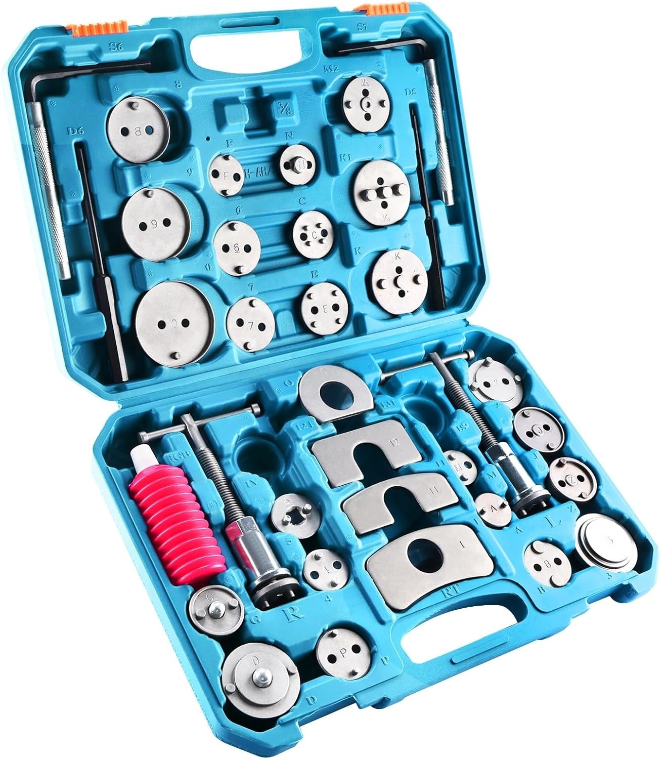 35PCS Disc Brake Caliper Tool Kit Heavy Duty Brake Caliper Compression Tools Kit