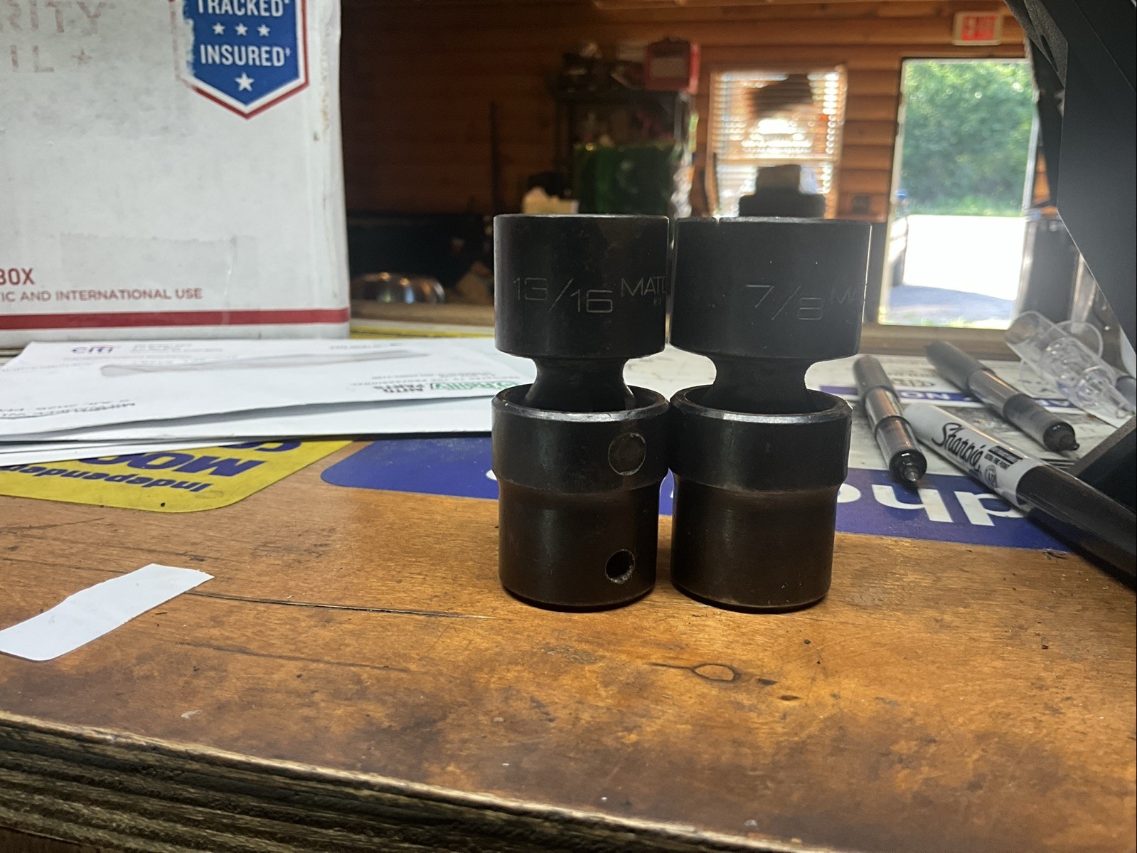Matco 1/2” Drive Impact Swivel Sockets 13/16 And 7/8