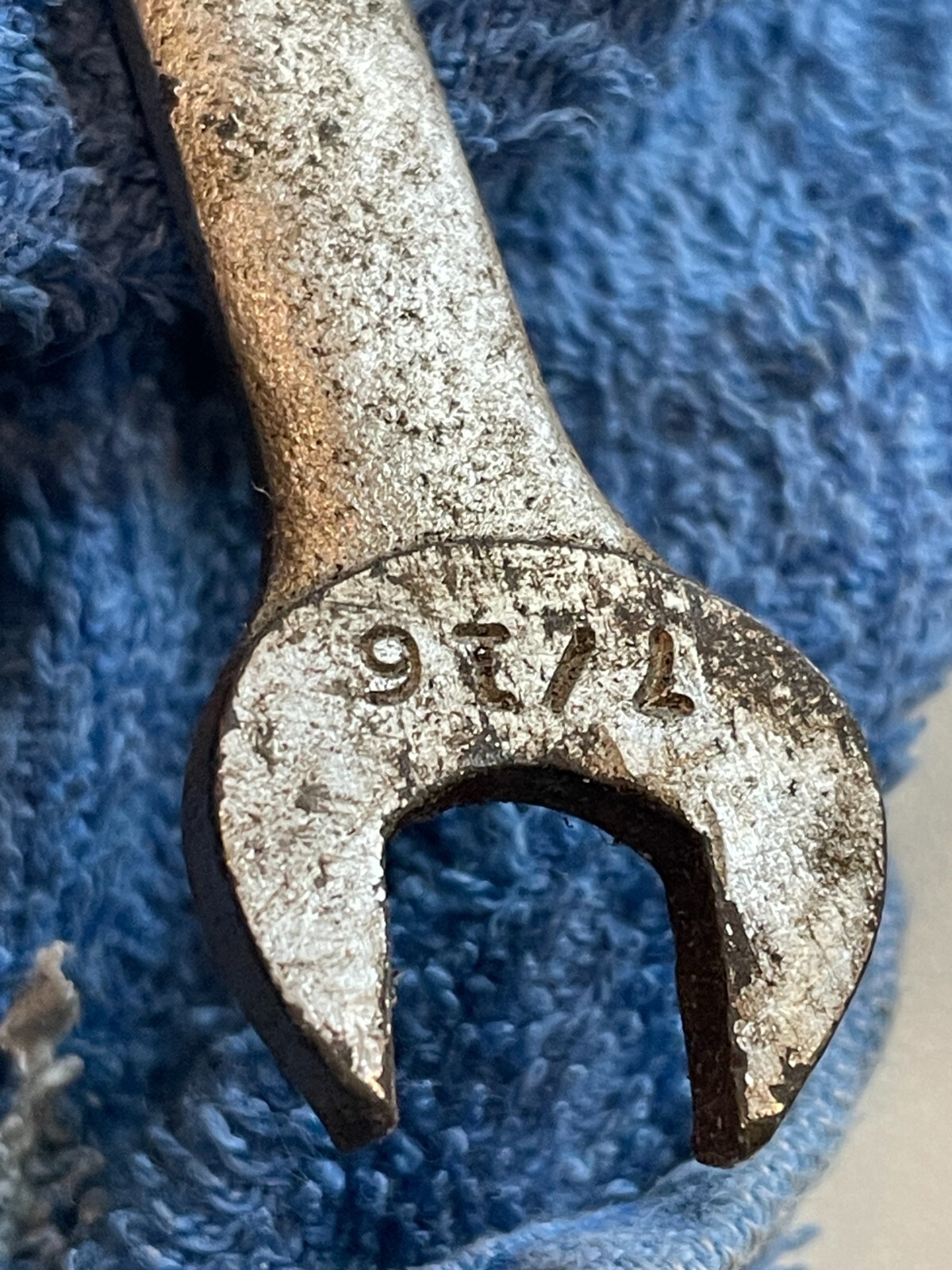 VTG Craftsman SAE OPEN END Wrench Set 6 Piece Set 44475 TAPPET 19/32 V SERIES VV