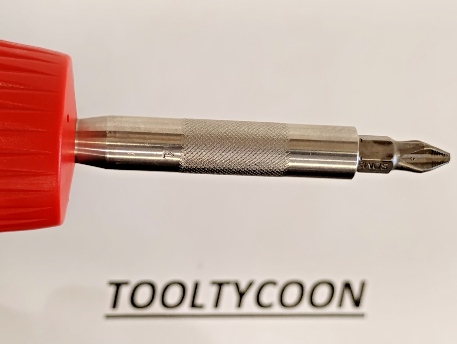 Snap-on Tools USA NEW RED 1/4″ STUBBY Hard Grip Ratcheting Bit Driver SSDMR1AR