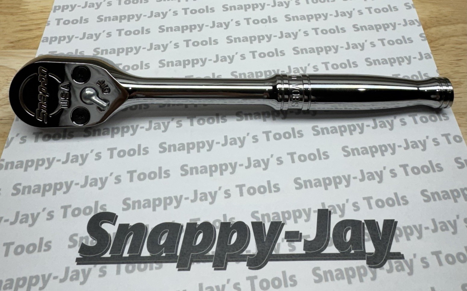 Snap-on Tools USA NEW 1/2” Drive DUAL 80 Standard Length Chrome Ratchet S80A