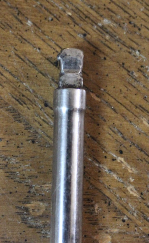 Snap-on Tools TMXWP8 1/4″ Drive 8″ long Chrome Wobble Knurled Socket Extension