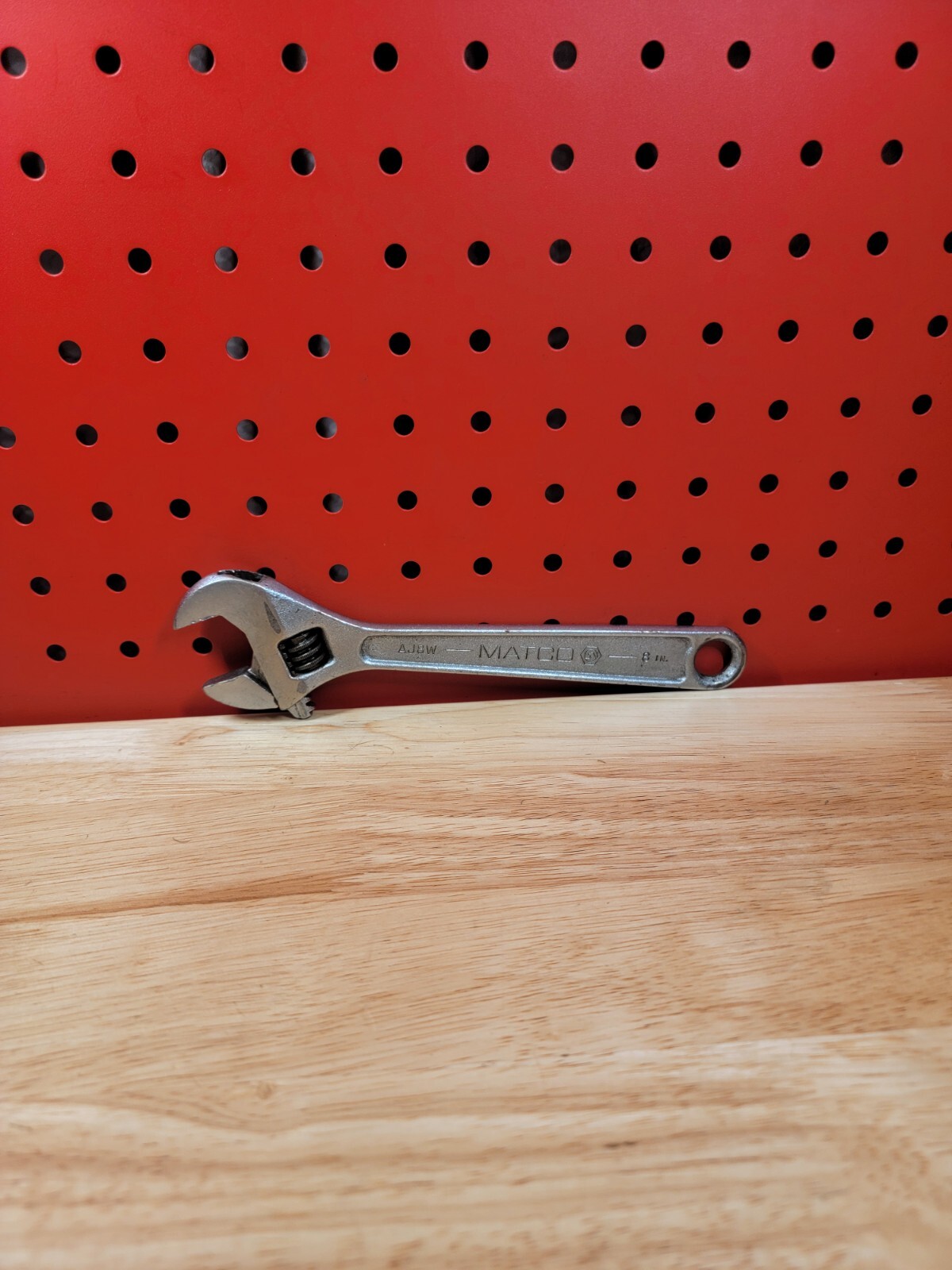 Matco Tools AJ8W 8″ Adjustable Wrench Made In USA
