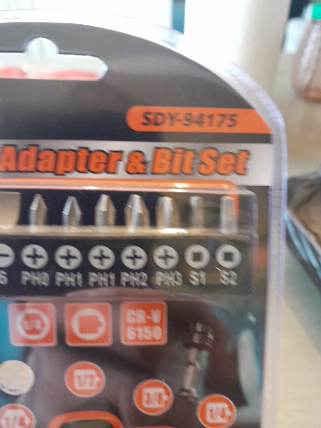 HORUSDY BIT SET & ADAPTER 16PCS HORUSDY SDY-94175
