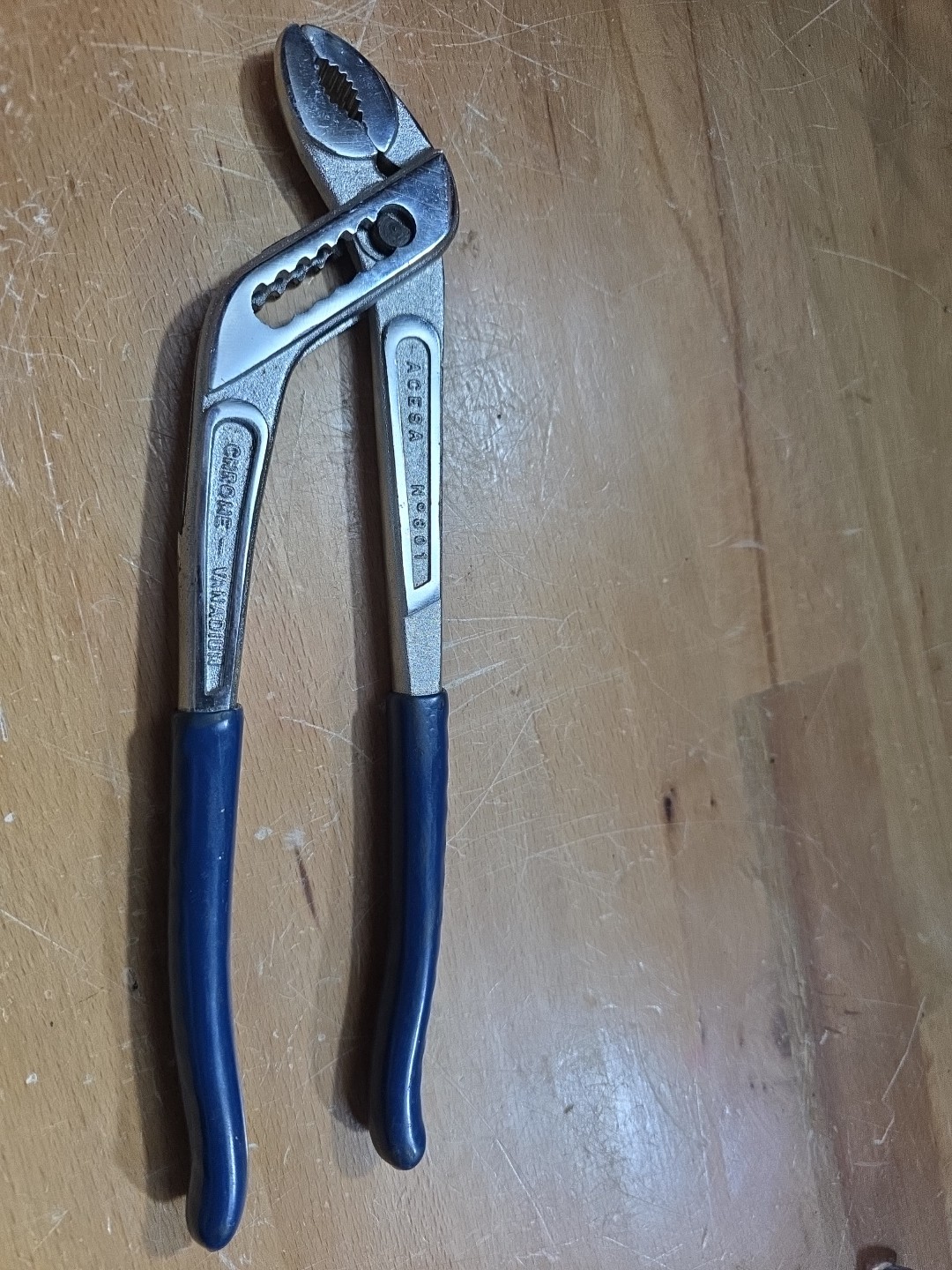 Vintage Slip Joint Pliers Acesa No 801