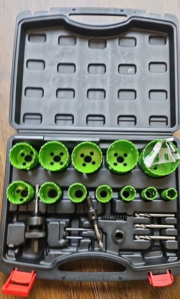 Snap On Life Ideas 20 pc Bi-Metal HOLE SAW KIT, A19