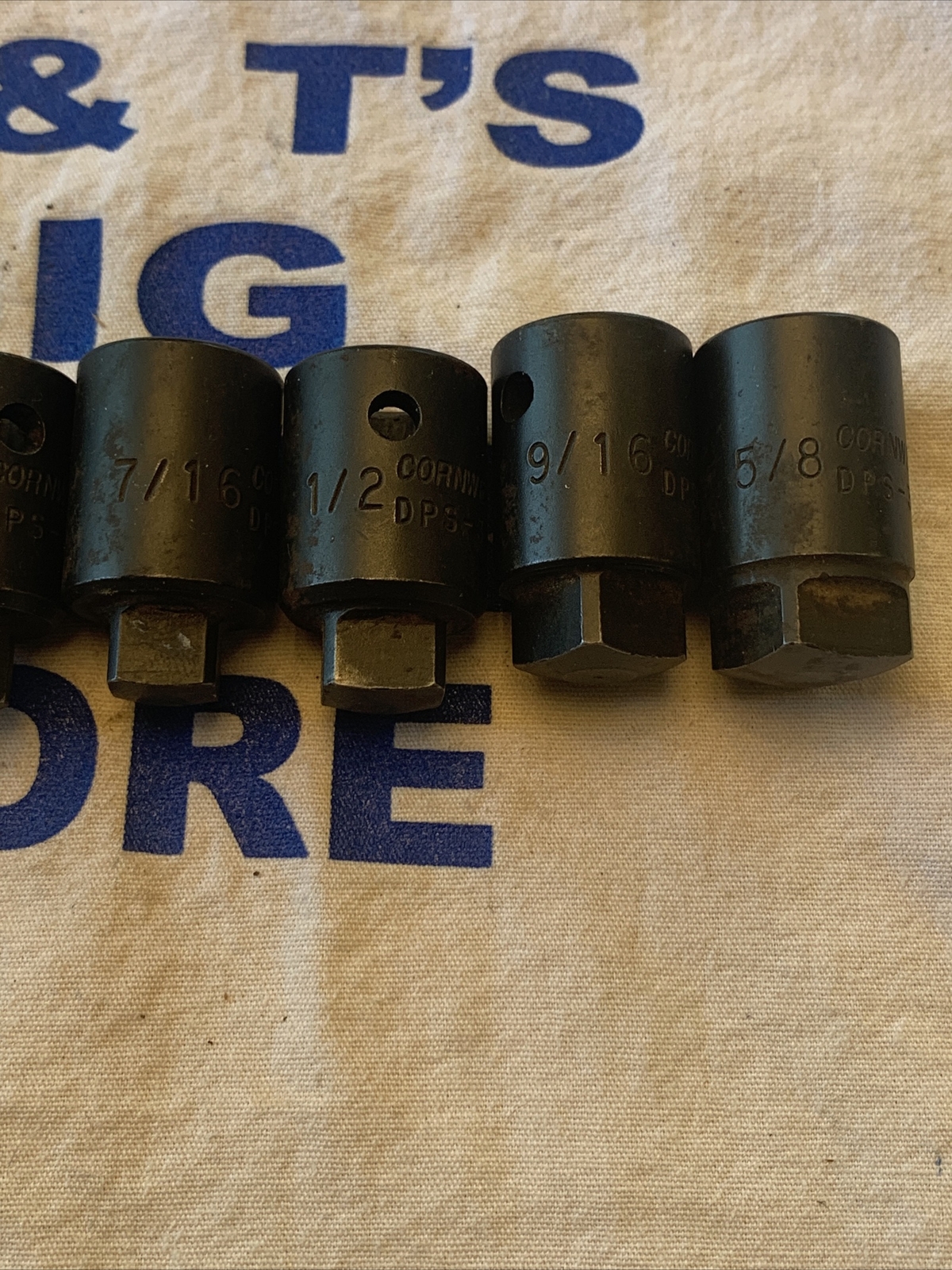 Cornwell 1/2″ Drive 8pc External Drain Pipe Plug Socket Set ( 1/4″ – 5/8″ )