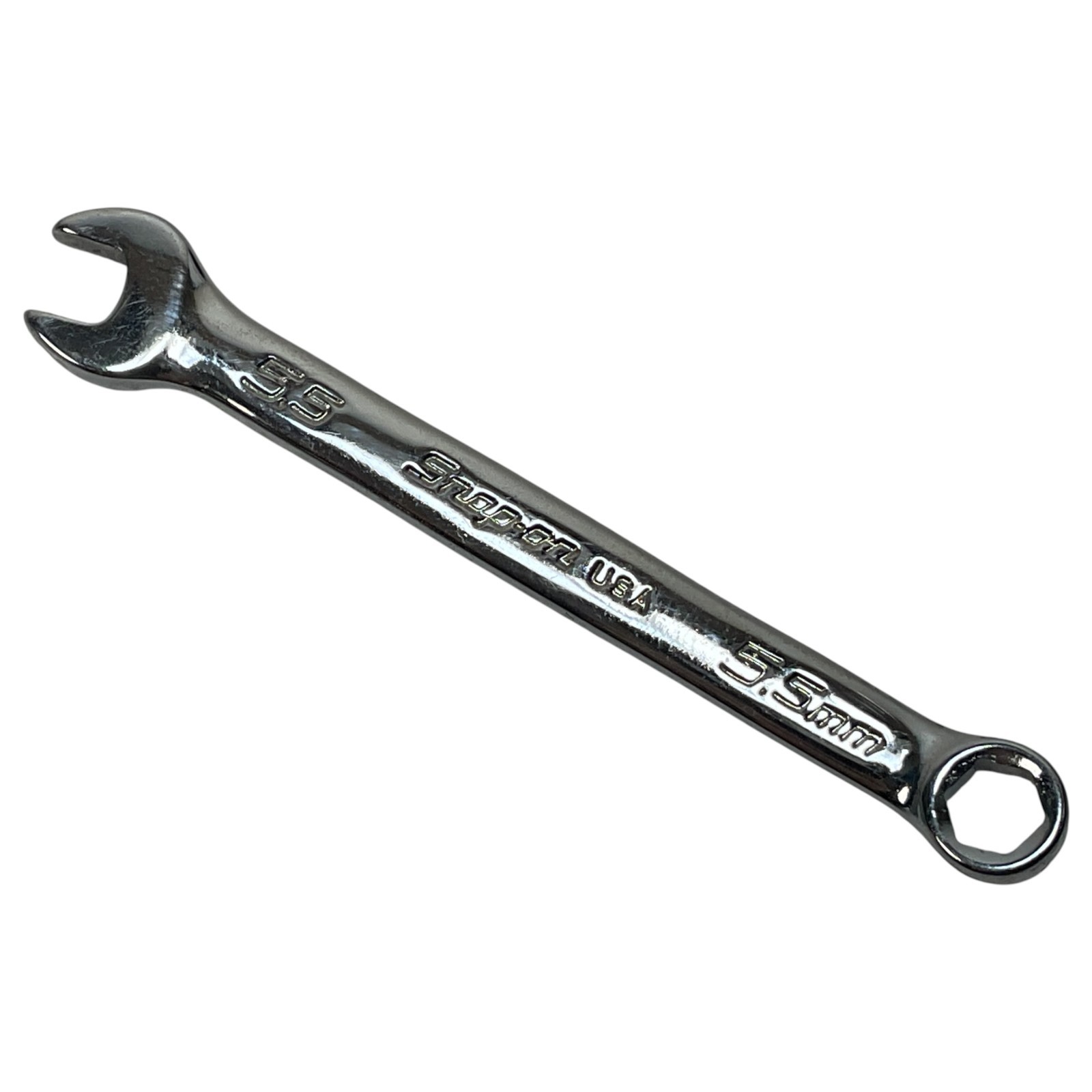 Snap-on OXIM5.5S 5.5mm 6 Point Midget Ignition Combination Wrench USA