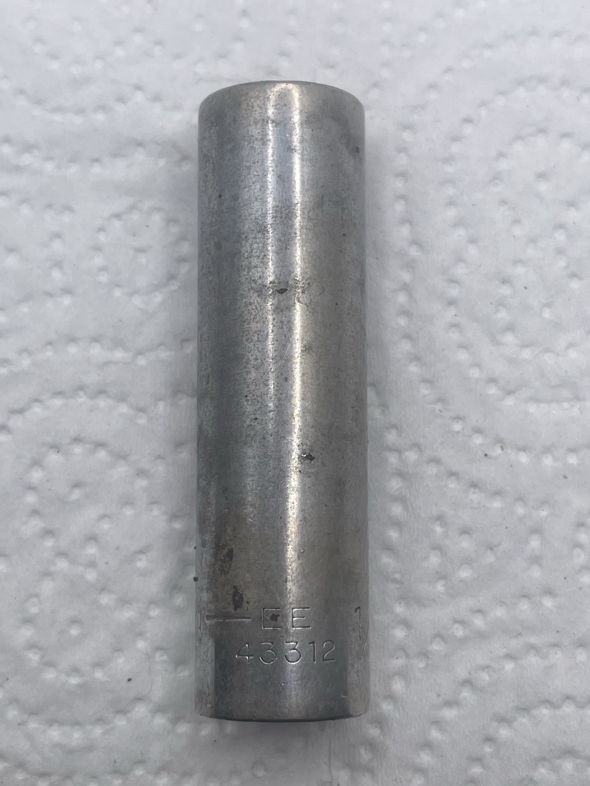 Vintage Craftsman 3/8″ Drive SAE 1/2″ Deep Socket EE Series 12-point 43312