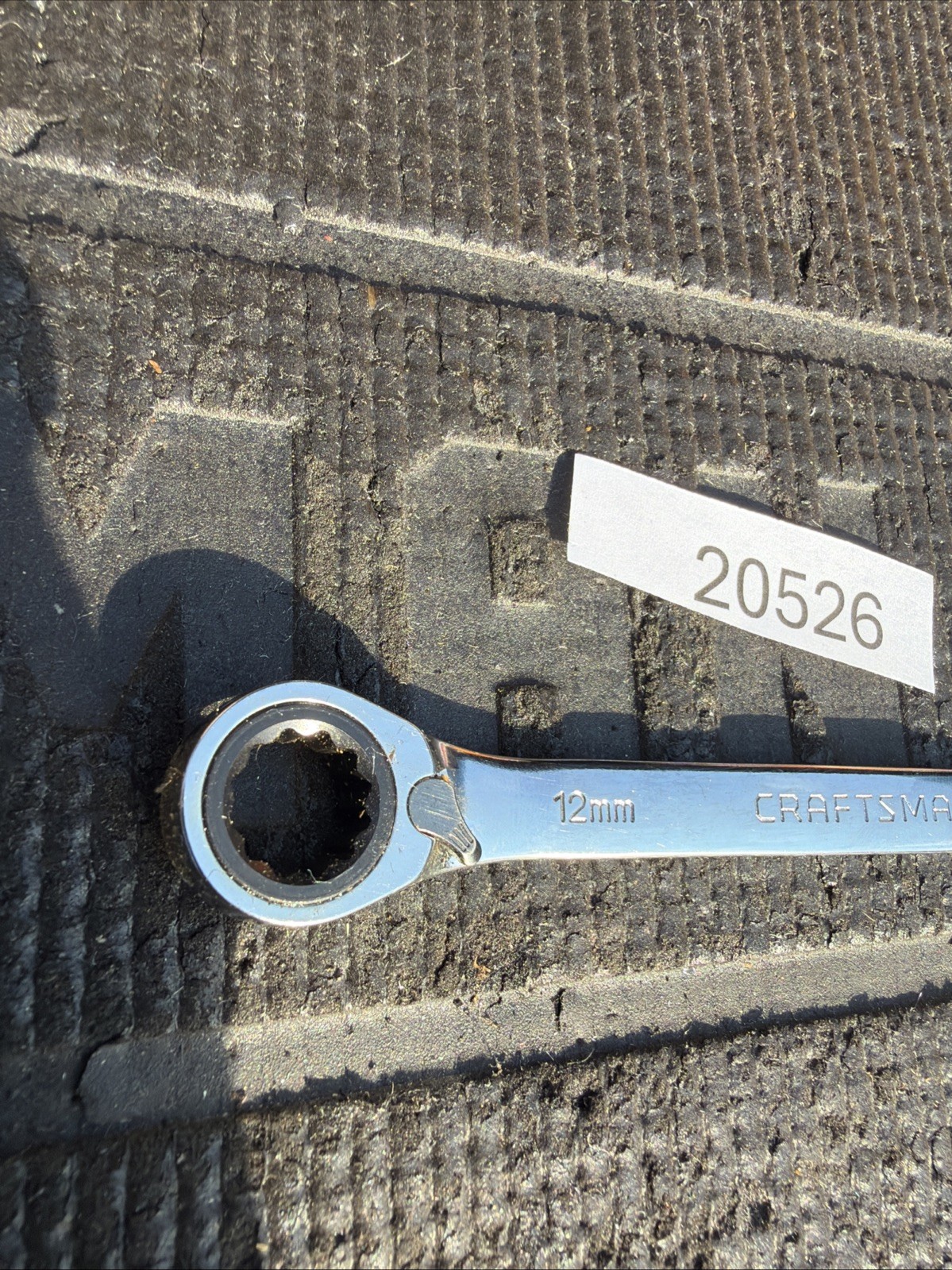 Craftsman USA Made 42423 GK-C 12mm Reversible Ratcheting Combination Wrench 12PT