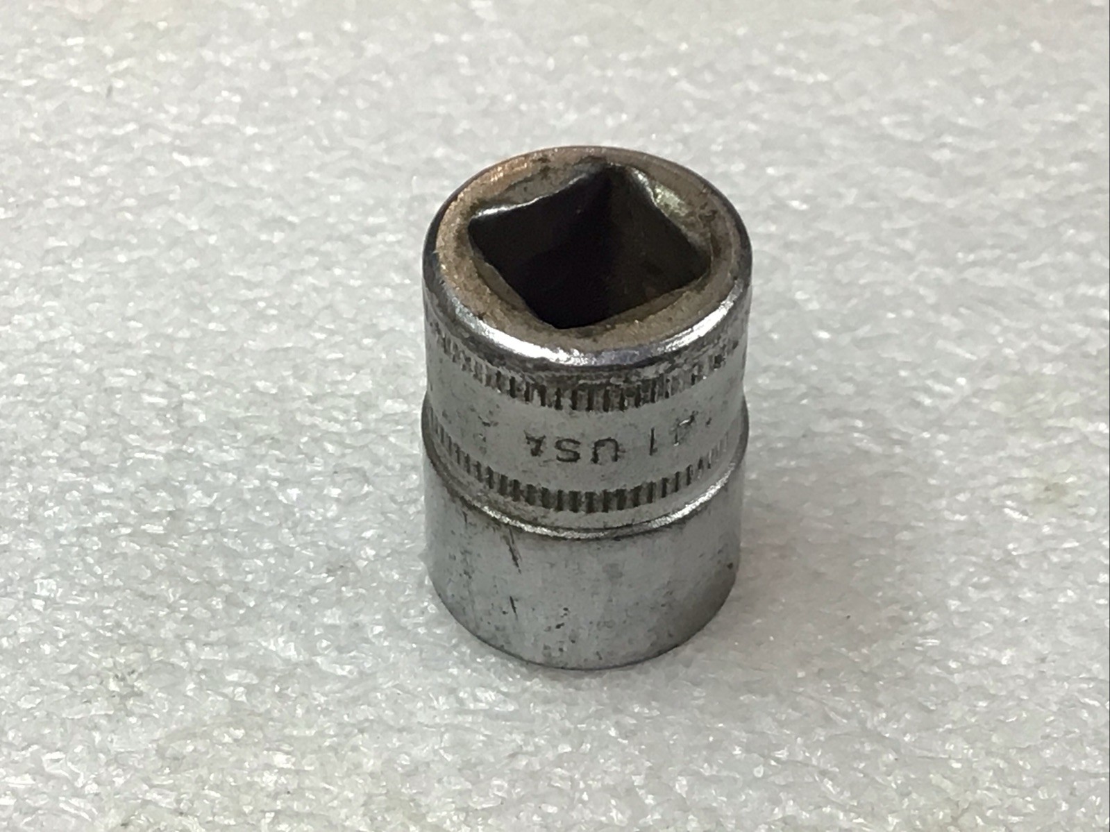 Snap On FSM141 – 14mm, Metric, 3/8″Dr., 6-Pt., Shallow, Chrome Socket-USA-NICE