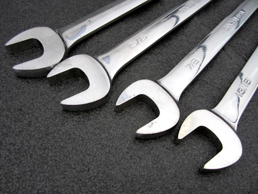 Snap-on 13/16″ 7/8″ 15/16″ 1″ SAE Combination Wrenches OEX USA