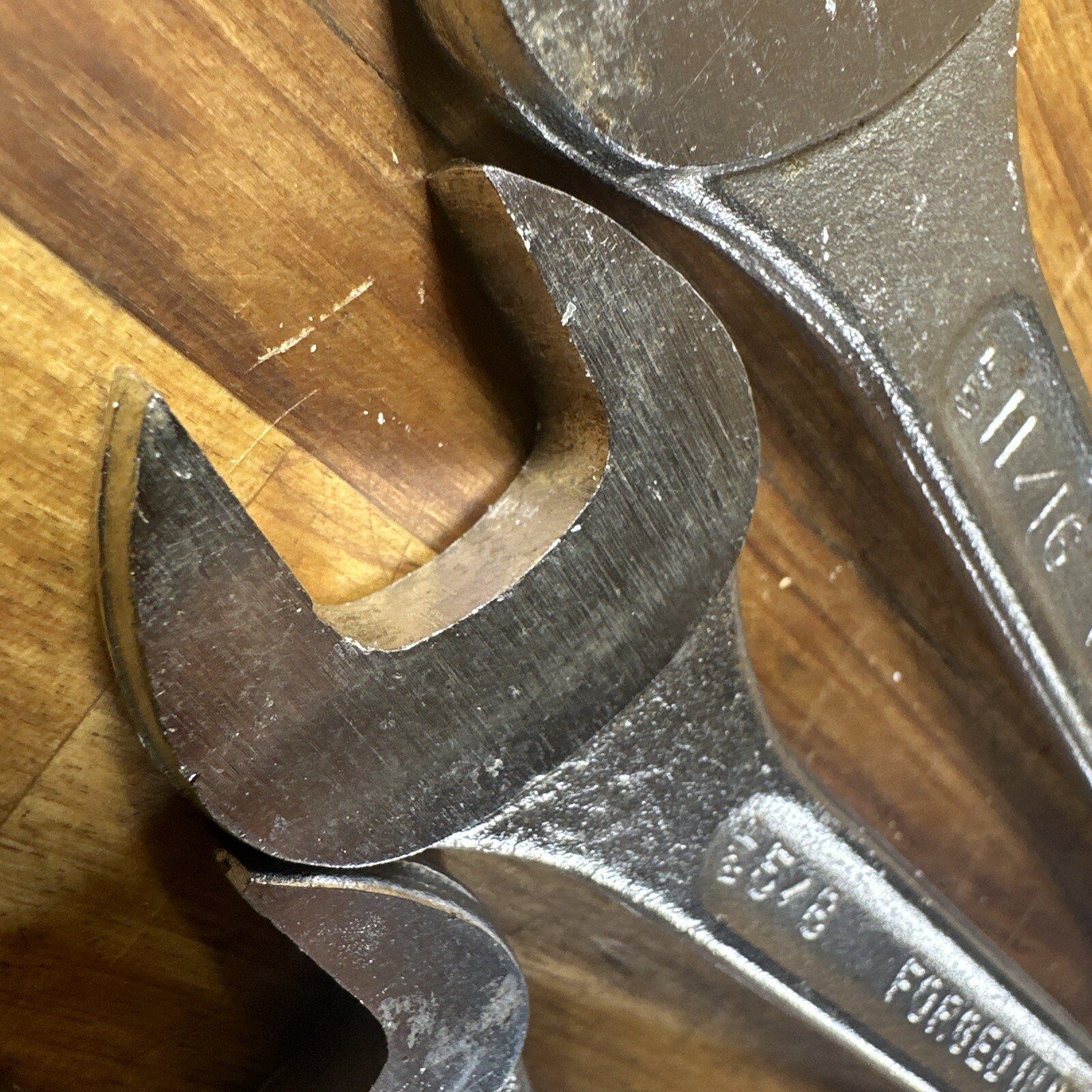 Vintage Sears Companion USA Combination Wrench Set 6 Pc. SAE 3/8-11/16 Inch