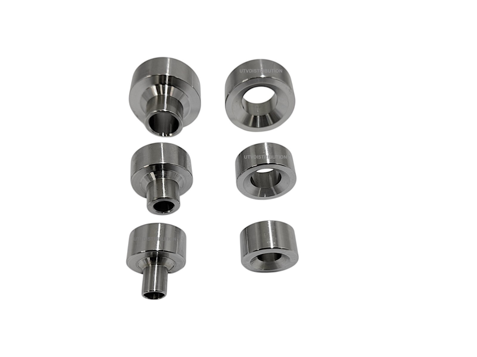 Dimple Die Set 3 Piece 1/2″ 3/4″ 1″ Bolt Together or Hydraulic Press USA MADE
