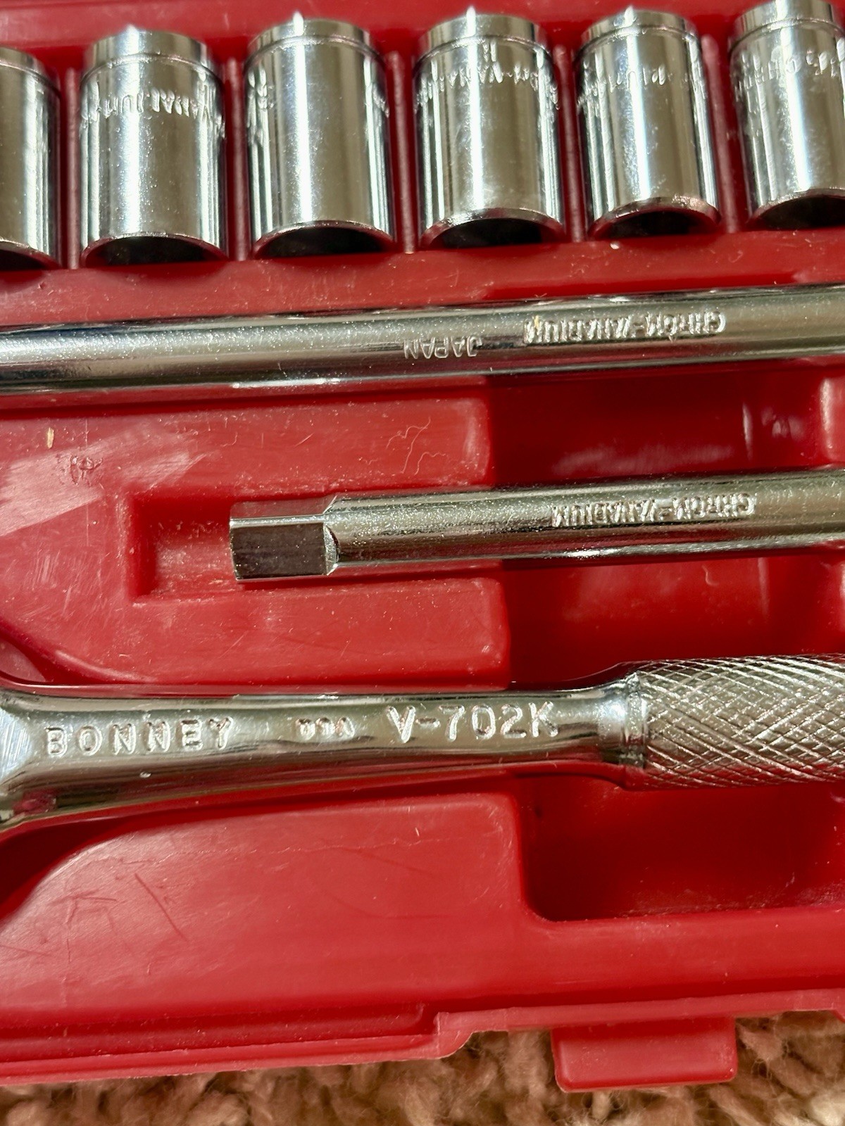 TRUE CRAFT 14PC. 1/4″ DR. SOCKET WRENCH SET ITEM NO.6214