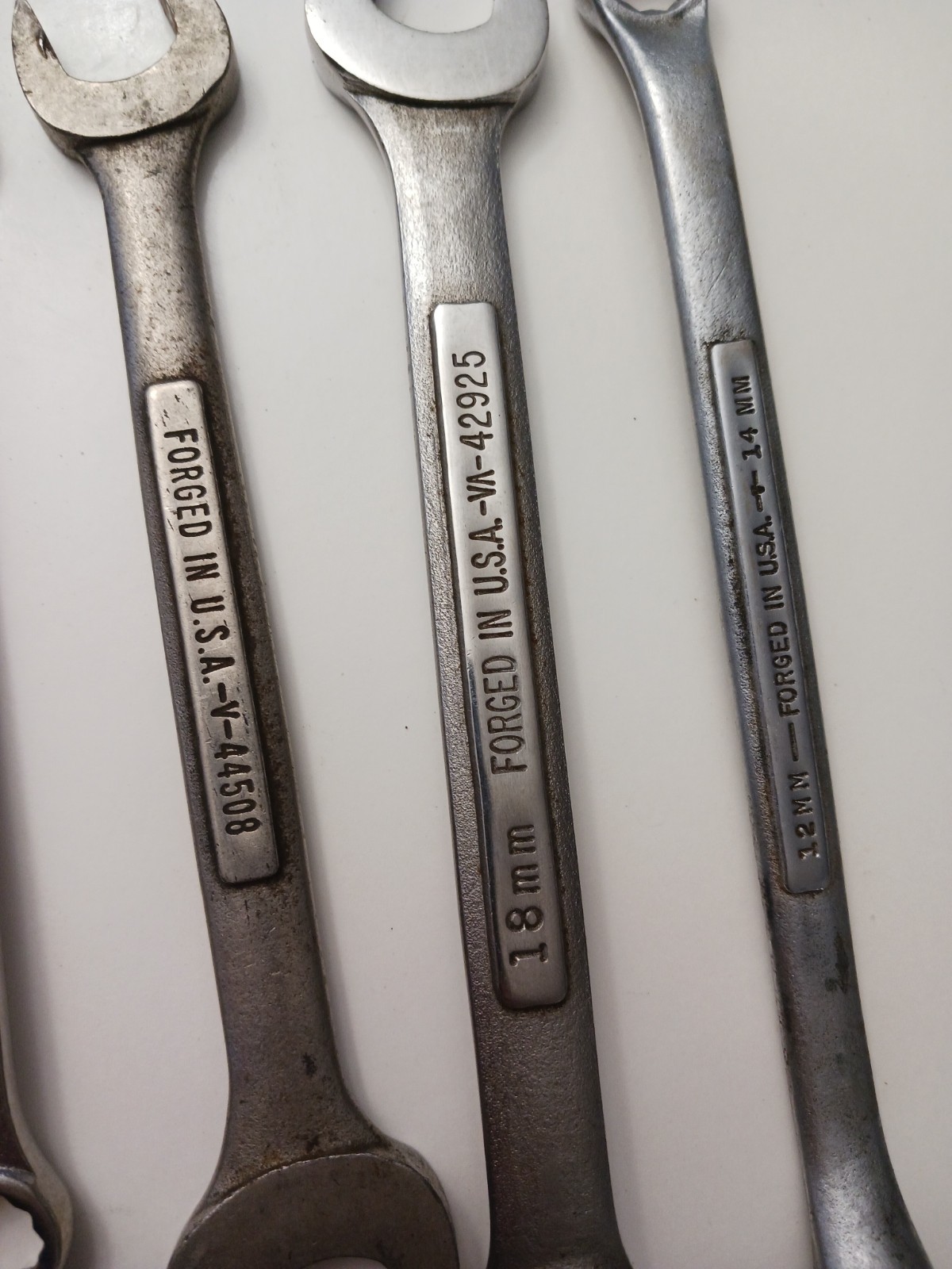 Craftsman Wrenches Sae,Metric Various Sizes Lot Of 37