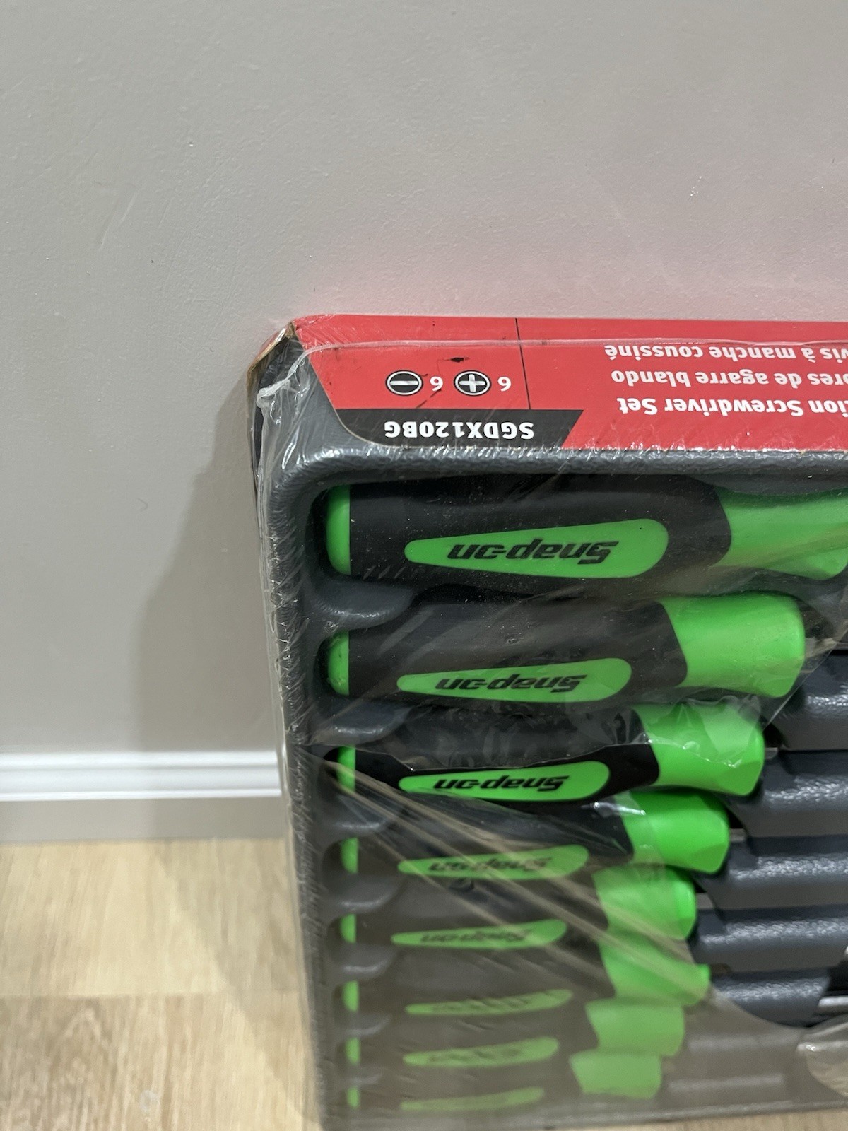 SNAP-ON SGDX120BG 12 PIECE SCREWDRIVER SET