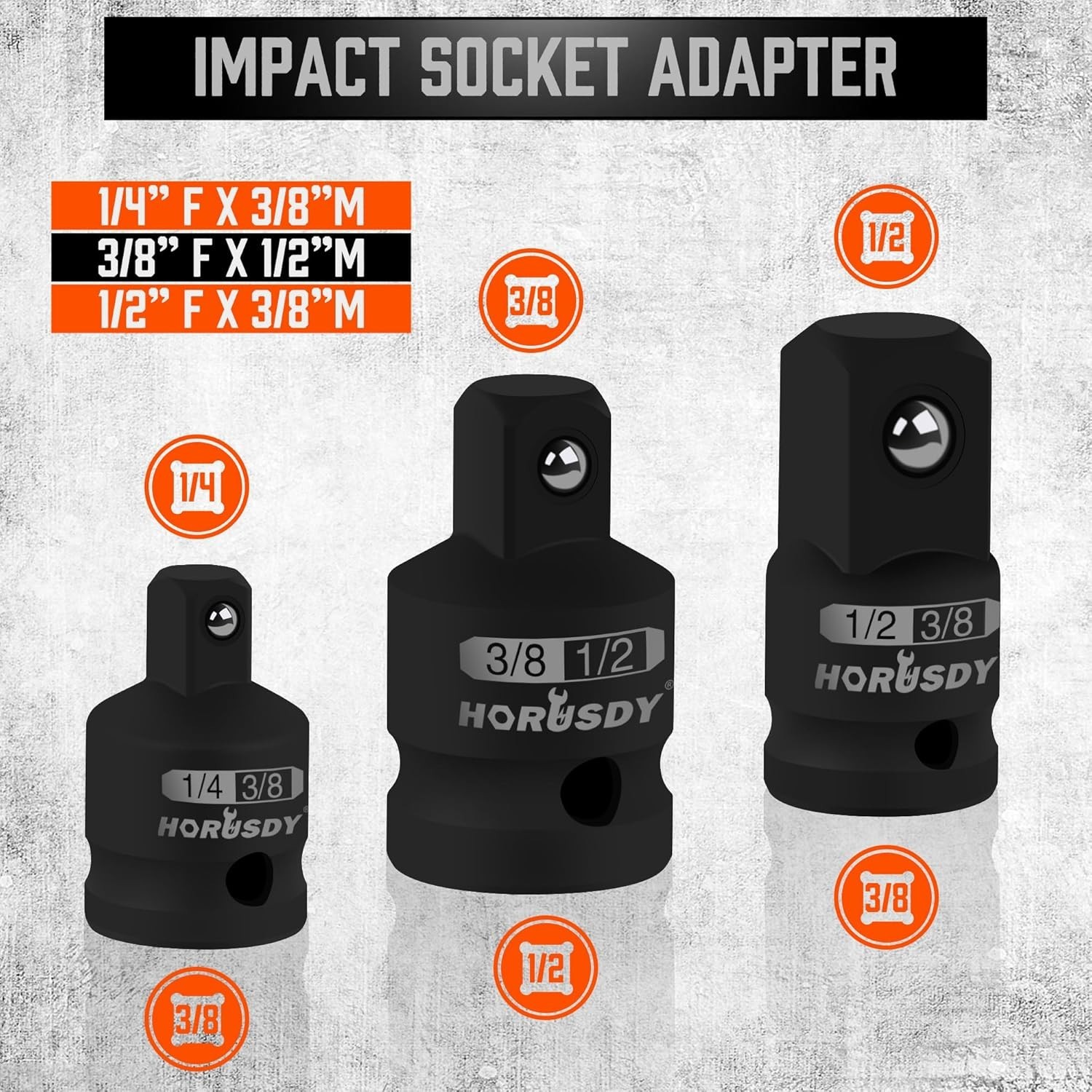 12-Pc Impact Drive Socket Extension Set – CR-V Steel with Adapters & Storage