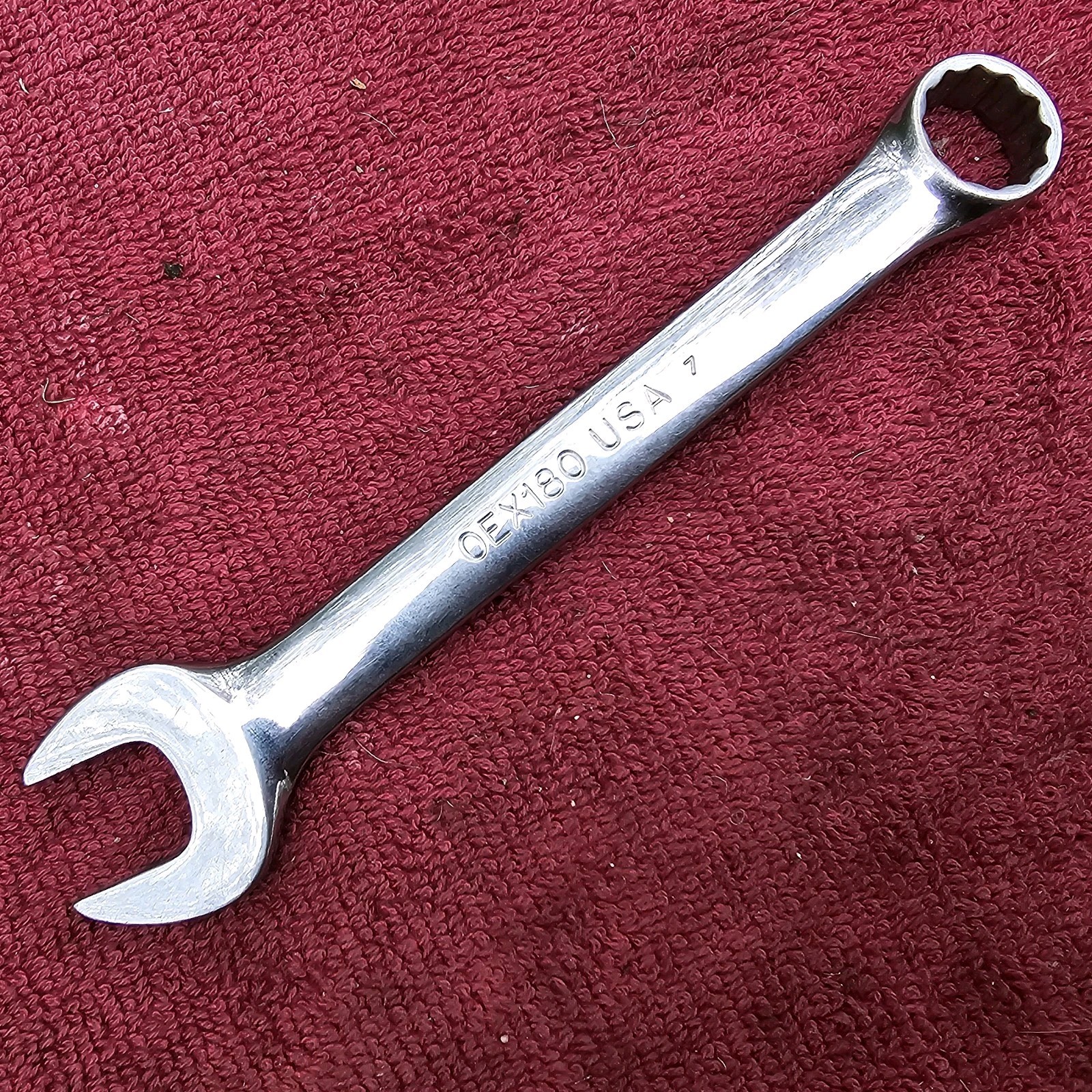 1987 Snap-on OEX180 9/16″ 12 Point Short Combination Wrench USA