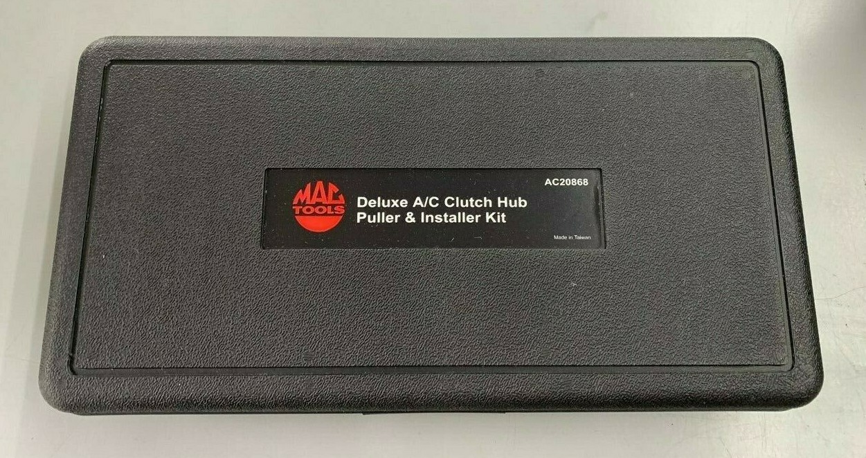 MAC Tools Deluxe A/C Clutch Hub Puller & Installer Kit AC20868 NEW NEVER USED